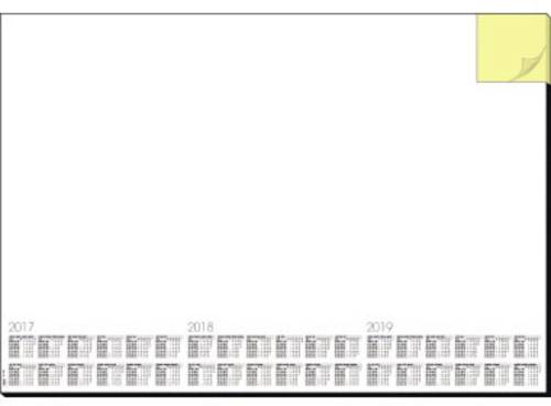 Sigel HO490 Schreibunterlage 3-Jahreskalender Weiß (B x H) 595mm x 410mm von Sigel