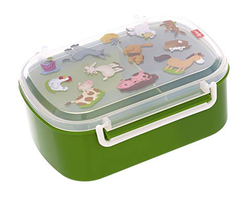 SIGIKID 25132 Brotzeitbox Schafe OnTour Lunchbox BPA-frei Mädchen und Jungen Lunchbox empfohlen ab 2 Jahren grün SIGIKID 25132 Brotzeitbox Schafe OnTour Lunchbox BPA-frei Mädchen und Jungen Lunchbox empfohlen ab 2 Jahren grün von Sigikid