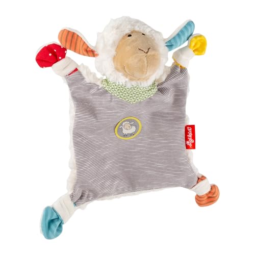 SIGIKID 39240 Schnuffeltuch Schaf Kuscheltuch Mädchen und Jungen Babyspielzeug empfohlen ab Geburt mehrfarbig SIGIKID 39240 Schnuffeltuch Schaf Kuscheltuch Mädchen und Jungen Babyspielzeug empfohlen ab Geburt mehrfarbig von Sigikid