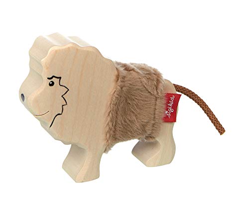 SIGIKID 39515 Holztier Löwe Cudly Wudly Mädchen und Jungen Babyspielzeug empfohlen ab 3 Jahren natur/hellbraun SIGIKID 39515 Holztier Löwe Cudly Wudly Mädchen und Jungen Babyspielzeug empfohlen ab 3 Jahren natur/hellbraun von Sigikid