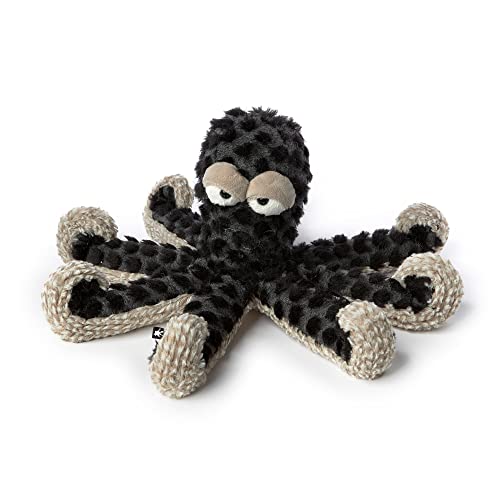 SIGIKID 39638 Deep Water Dandy BeastsTown Oktopus für Mädchen Jungen und Erwachsene Kuscheltier empfohlen ab 2 Jahren Grau-Schwarz/Oktopus von Sigikid