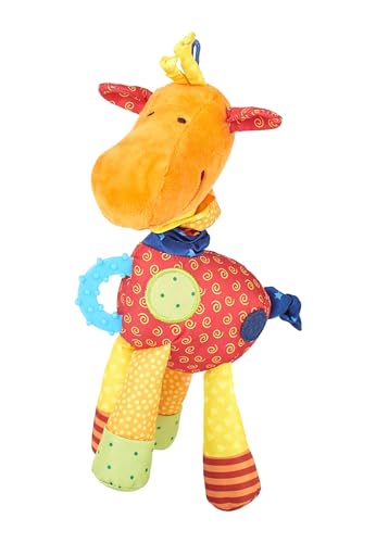 SIGIKID 40103 Aktiv-Giraffe Baby Activity PlayQ Mädchen und Jungen Babyspielzeug empfohlen ab Geburt mehrfarbig von Sigikid