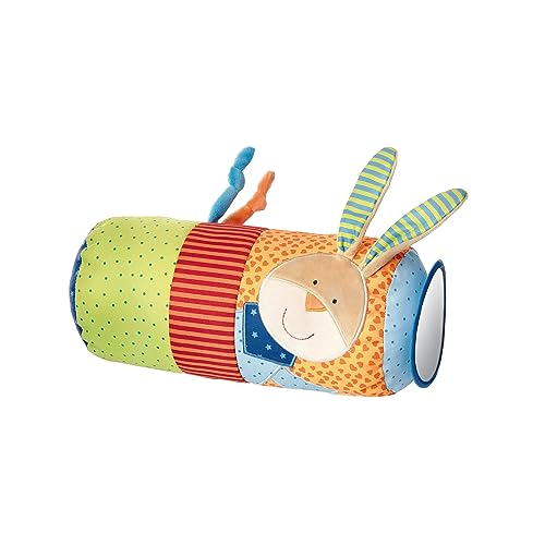 SIGIKID 40609 Krabbelrolle Hase Baby Activity PlayQ Mädchen und Jungen Babyspielzeug empfohlen ab 3 Monaten mehrfarbig von Sigikid