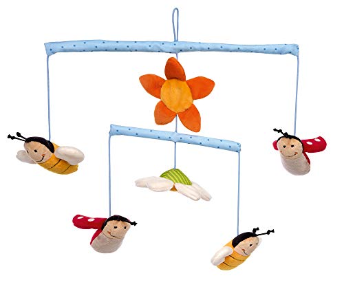 SIGIKID 42536 Mobile Bienen Hangons Mädchen und Jungen Babyspielzeug empfohlen ab Geburt mehrfarbig von Sigikid