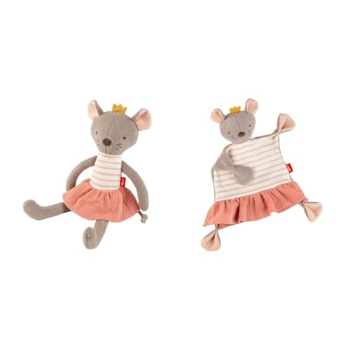 SIGIKID Kuscheltier & Schnuffeltuch niedliche Maus Schmusetuch Kuscheltuch rosa Spielen Kuscheln Trösten Unisex Hochwertig Erstausstattung Geburt SIGIKID Kuscheltier & Schnuffeltuch niedliche Maus Schmusetuch Kuscheltuch rosa Spielen Kuscheln Trösten Unisex Hochwertig Erstausstattung Geburt von Sigikid