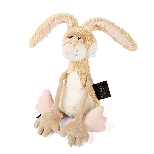 SIGIKID 39181 Lazy Bunny Beasts Town Kinder und Erwachsene Kuscheltier empfohlen ab 2 Jahren beige von Sigikid