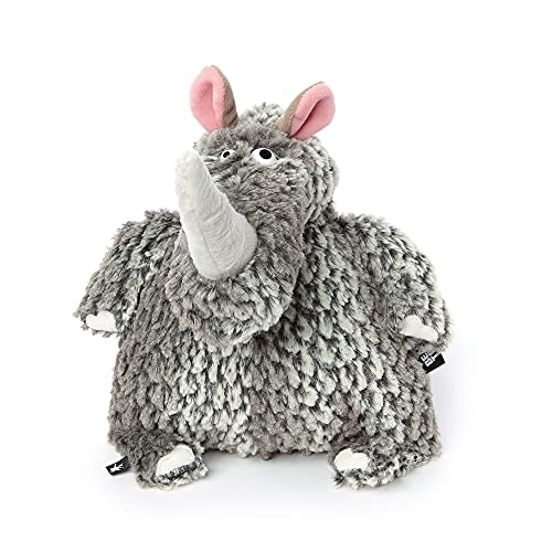 SIGIKID 39619 Nino Rhino BeastsTown Nashorn für Mädchen Jungen und Erwachsene Kuscheltier empfohlen ab 2 Jahren Grau/Nashorn von Sigikid