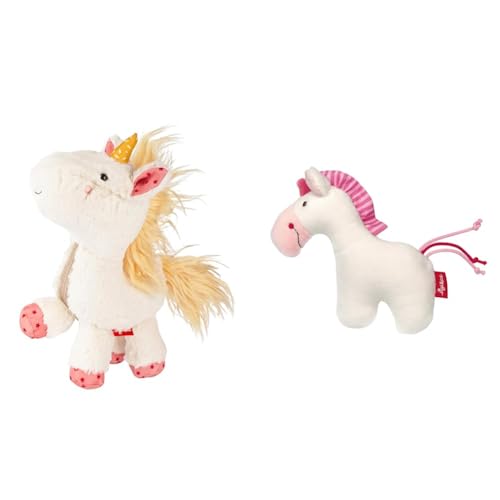 Sigikid Einhorn Geschenkset Rassel & Patchwork Kuschel Stofftier Plüsch weich Geburt Unisex waschbar langlebig hochwertig greifen kauen nuckeln Baby Sigikid Einhorn Geschenkset Rassel & Patchwork Kuschel Stofftier Plüsch weich Geburt Unisex waschbar langlebig hochwertig greifen kauen nuckeln Baby von Sigikid