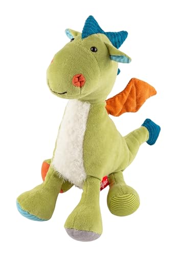 Sigikid Kuscheltier Drache Patchwork Sweety grün/orange/blau,OneSize von Sigikid