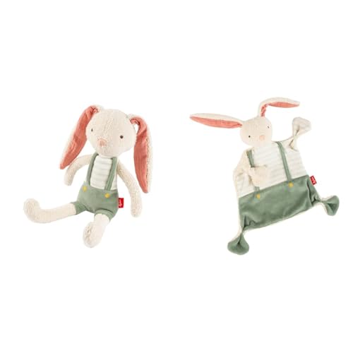 Sigikid Kuscheltier & Schnuffeltuch niedlicher Hase Schmusetuch Kuscheltuch grün Spielen Kuscheln Trösten Unisex Hochwertig Erstausstattung Geburt Sigikid Kuscheltier & Schnuffeltuch niedlicher Hase Schmusetuch Kuscheltuch grün Spielen Kuscheln Trösten Unisex Hochwertig Erstausstattung Geburt von Sigikid