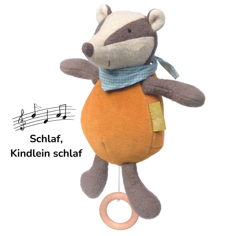 Sigikid - Spieluhr Dachs Kasimir | Schlaf Kindlein Schlaf von Sigikid