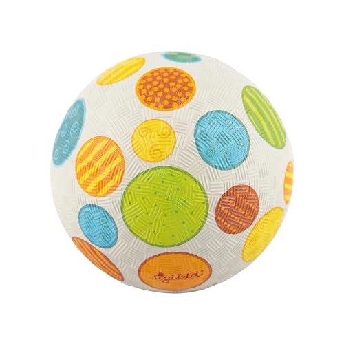 sigikid 43090 Mini-Kautschuk Ball Patchwork, grau, bunt, griffig, ab 1 Jahr, Naturkautschuk sigikid 43090 Mini-Kautschuk Ball Patchwork, grau, bunt, griffig, ab 1 Jahr, Naturkautschuk von Sigikid