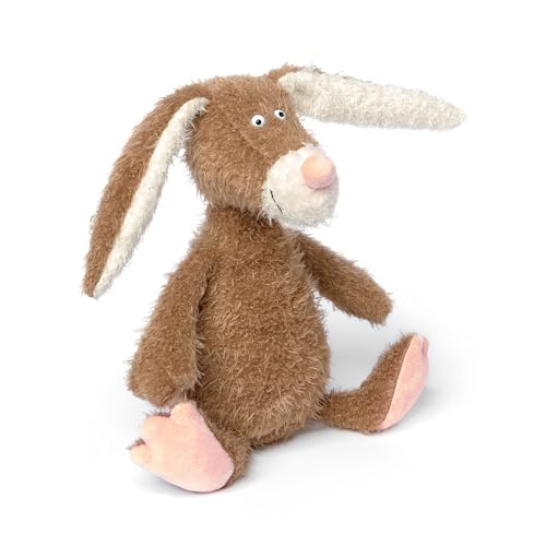 sigikid 43304 Beasts - KUSCHELTIERE MIT PERSÖNLICHKEIT Plüschtier, Braun/Hase von Sigikid