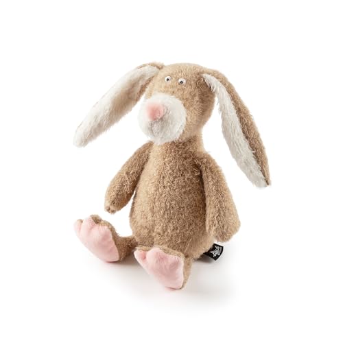 sigikid 43304 Beasts - KUSCHELTIERE MIT PERSÖNLICHKEIT Plüschtier, Braun/Hase von Sigikid