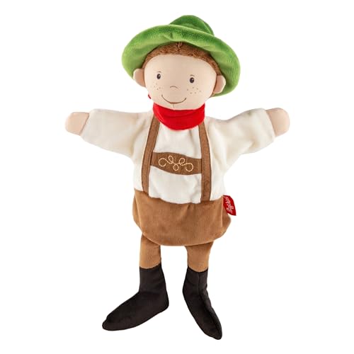 sigikid 43344 Handspielpuppe, beige/Seppl, OneSize von Sigikid