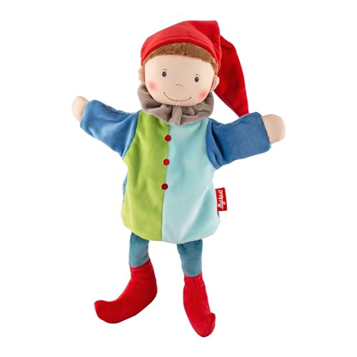 sigikid 43345 Handspielpuppe, Mehrfarbig/Kasper, OneSize von Sigikid