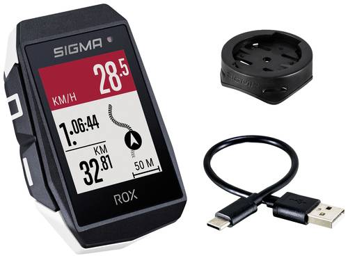 Sigma ROX 11.1 EVO Basic Fahrrad-Navi Fahrrad GPS, GLONASS, spritzwassergeschützt von Sigma