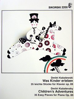 KABALEVSKY Kinder Abenteuer Op.89 (35 sehr einfache Teile) für Klavier von Sikorski Edition