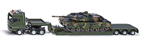 SIKU 1:55 Low Loader with Battle Tank von Siku