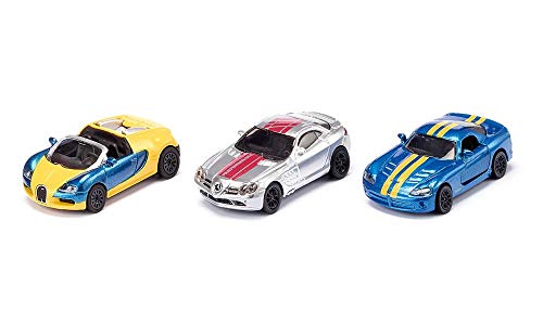 SIKU 6323 License Sports Car Set, Multicolor von Siku