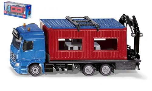 Scale Modell KOMPATIBEL MIT CAMION Con Container 1:50 Siku SK3556 von Siku