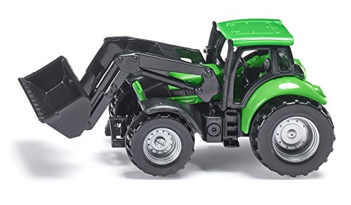 Siku 1043 - DEUTZ-FAHR Traktor mit Frontlader (farblich sortiert) von Siku