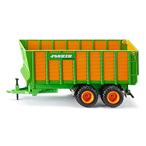 siku 2873, Silagewagen, 1:32, Metall/Kunststoff, Orange/Grün, Bewegliche Teile von Siku