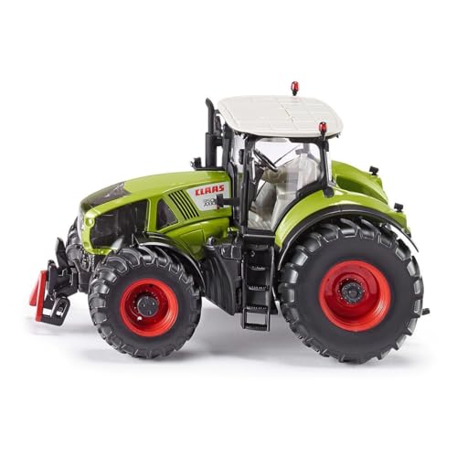 Siku 3280, Claas Axion 950 Traktor, 1:32, Metall/Kunststoff, Grün, Abnehmbare Fahrerkabine von Siku