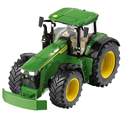 Siku 3290, John Deere 8R 370, 1:32, Metall/Kunststoff, Grün, Inkl. Frontgewicht, Öffenbare Motorhaube von Siku