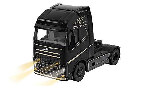 siku 6731, Volvo FH16 LKW, 1:32, Metall/Kunststoff, Schwarz, Ferngesteuert, Steuerung mit App via Bluetooth, Ohne Fernsteuermodul von Siku