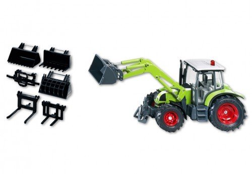 Siku Sieper 3690 Claas mit Frontlader und Zubehör Set von Siku