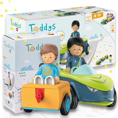 Siku Toddys by 0105, Dave Divey+Toddys by 0201, Adam Addy - gemeinsam Neue Welten entdecken von Siku