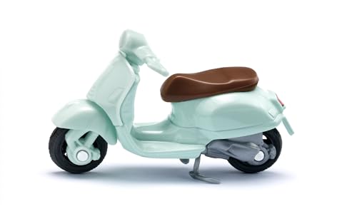 siku 1296, Vespa 125 GTS Super, Spielzeug-Roller, Metall/Kunststoff, Mint, Gummierte Reifen, Lenker und Ständer beweglich siku 1296, Vespa 125 GTS Super, Spielzeug-Roller, Metall/Kunststoff, Mint, Gummierte Reifen, Lenker und Ständer beweglich von Siku