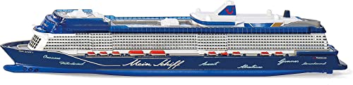 siku 1730, Kreuzfahrtschiff Mein Schiff 1, 1:1400, Metall/Kunststoff, Blau/Weiß, Nicht schwimmfähig von Siku