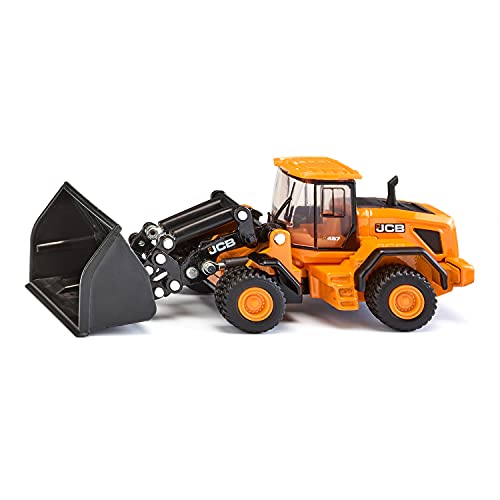 siku 1789, JCB 457 Radlader, 1:87, Metall/Kunststoff, Gelb/Schwarz, Knickgelenk, Bewegliche Schaufel von Siku