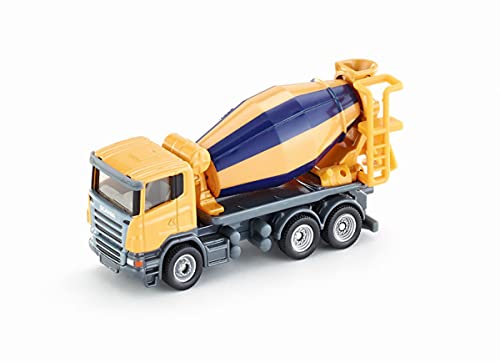 siku 1896, Fahrmischer, Baustellenfahrzeug, 1:87, Metall/Kunststoff, Drehbare Trommel, Orange/Blau siku 1896, Fahrmischer, Baustellenfahrzeug, 1:87, Metall/Kunststoff, Drehbare Trommel, Orange/Blau von Siku
