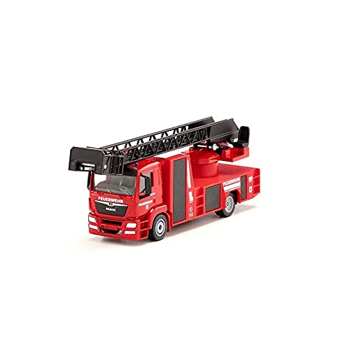 siku 2114, Feuerwehr Drehleiter, 1:50, Metall/Kunststoff, Rot, Ausziehbare Drehleiter siku 2114, Feuerwehr Drehleiter, 1:50, Metall/Kunststoff, Rot, Ausziehbare Drehleiter von Siku