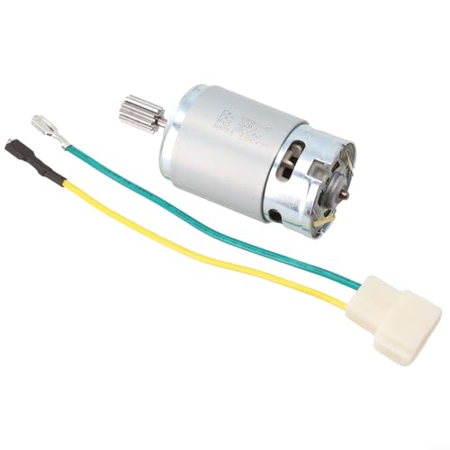 Sileduove High Speed Micro Elektromotor High Speed Motor Spielzeugauto Motorfür Kinder Elektroauto Spielzeug DL 555-C 24V (555 24V 18000 10T) von Sileduove