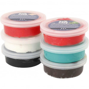 Silk Clay®, Weihnachtsfarben, 14 g/ 6 Pck von Silk Clay