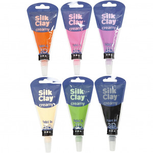 Silk Clay® Creamy , Zusätzliche Farben, 35 ml/ 6 Set von Silk Clay