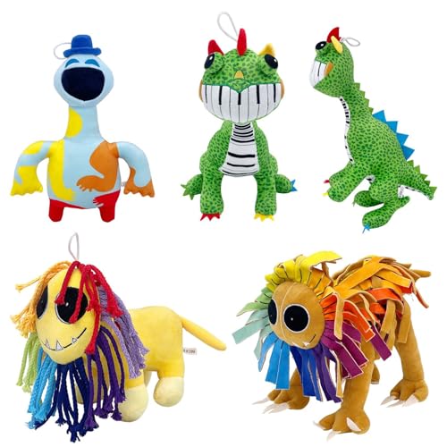 SilkTem Nightmare Critters Plush,Catnap,12" Doey Plush,Monster Game Plush Toy for Kids & Adults, for Fans (Modern, 4 Pcs, 1) von SilkTem