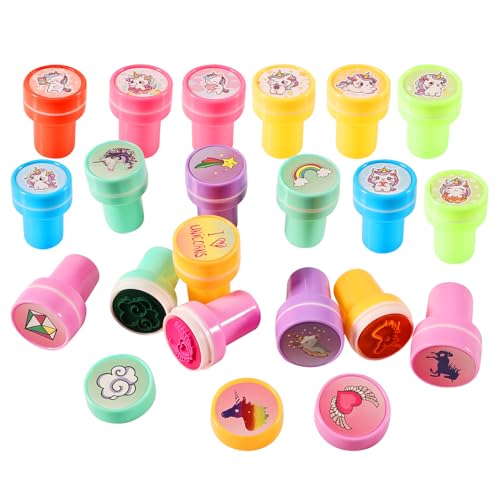 20 Stück Einhorn Stempel Kinder, Selbstfärbende Einhorn Stempel, Kinder Briefmarken, Niedliche Spielzeugstempel aus Plastik, Stempelset Tiere Geschenk für Klassenzimmer Belohnungen, Kindergeburtstag 20 Stück Einhorn Stempel Kinder, Selbstfärbende Einhorn Stempel, Kinder Briefmarken, Niedliche Spielzeugstempel aus Plastik, Stempelset Tiere Geschenk für Klassenzimmer Belohnungen, Kindergeburtstag von Silkwish