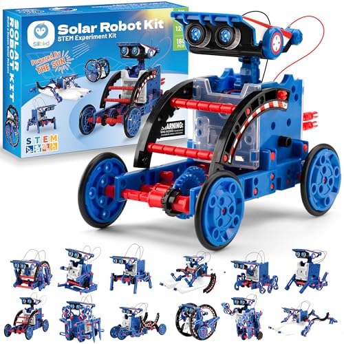 Sillbird Solar STEM Roboter Bausatz, 12-in-1 Lernspielzeug für Kinder Jungen ab 8 Jahren, Kreative Geschenke für Weihnachten und Geburtstage, 190 Teilen Sillbird Solar STEM Roboter Bausatz, 12-in-1 Lernspielzeug für Kinder Jungen ab 8 Jahren, Kreative Geschenke für Weihnachten und Geburtstage, 190 Teilen von Sillbird