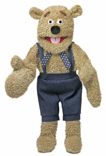 Silly Bear, Bauchrednerpuppe, mit Fäustlingen, 65 cm von Silly Puppets