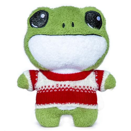 Silom Frosch Plüschspielzeug, Plüschfroschspielzeug ausgestopft Tierplüschspielzeug niedlicher Frosch gefüllt Plushie Kuschelspielzeug Frosch Tier Plüsch Puppen Geschenk für Kinder Mädchen (Bunt) von Silom