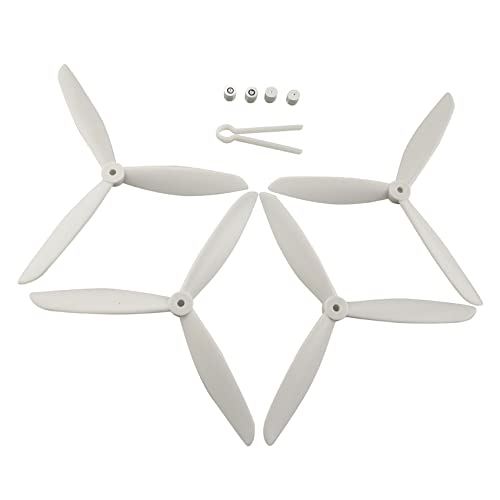 Silriku 4 StüCk Drohne CW CCW DREI-Blatt Propeller für H501S B2 B3 B2W Bugs 3 Bugs 2 F200SE Drohne Teile Weiß von Silriku