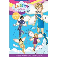 Rainbow Magic Rainbow Fairies: Books #5-7 with Special Pet Fairies Book #1 von Silver Dolphin Books