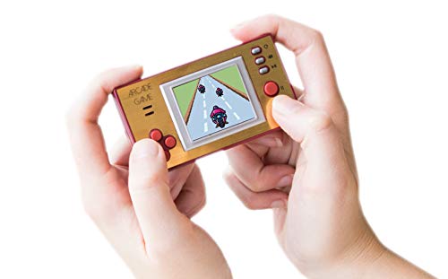 Silvergear® Mini Retro Spielekonsole | Arcade Handheld Spielkonsole mit 150 Spielen | Tragbare Retro Konsole | Retro-Videospielkonsole mit Klassischen Spielen | Geschenk für Kinder und Erwachsene von Silvergear