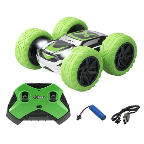 Exost Silverlit All-Terrain Ferngesteuertes Auto 360 Cross Green - Batterie inklusive - Fahren auf 2 Seiten bei 360° + LED-Scheinwerfer - Geschwindigkeit: 12 km/h - Spielzeug für Kinder ab 5 Jahren Exost Silverlit All-Terrain Ferngesteuertes Auto 360 Cross Green - Batterie inklusive - Fahren auf 2 Seiten bei 360° + LED-Scheinwerfer - Geschwindigkeit: 12 km/h - Spielzeug für Kinder ab 5 Jahren von Silverlit