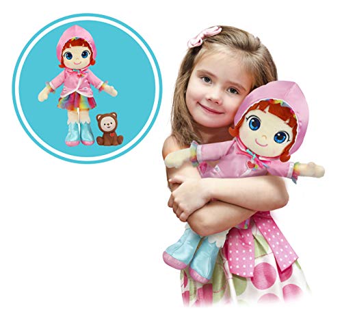Rainbow Ruby – Lizenz Mini-Universum – Meine erste Puppe – Rubin Puppe aus Stoff mit Figur Schokolade – Spielzeug von Silverlit